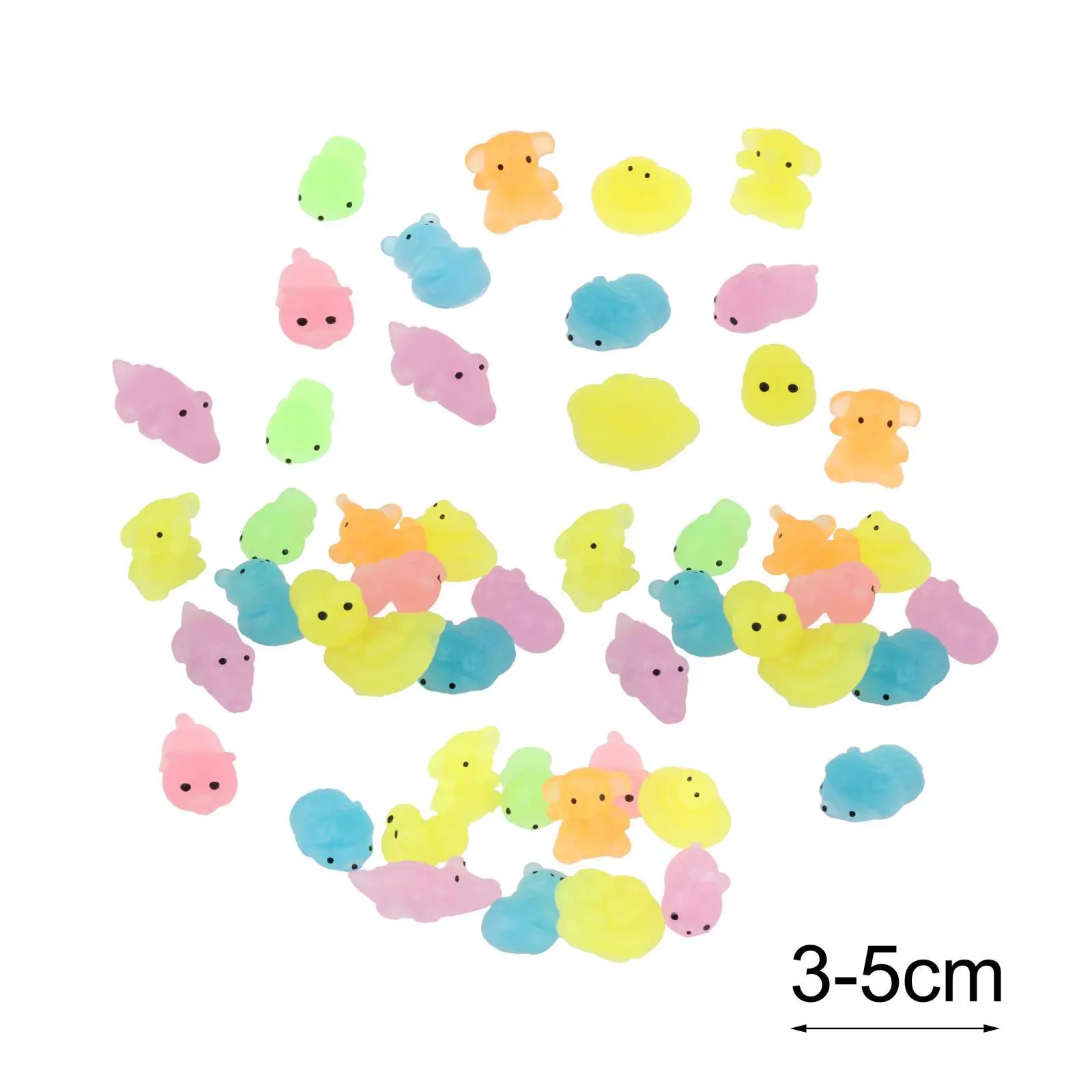 50Pcs Mini Squeezing Toys Sensory Toy for Goodie Bag Stuffers Birthday Gifts