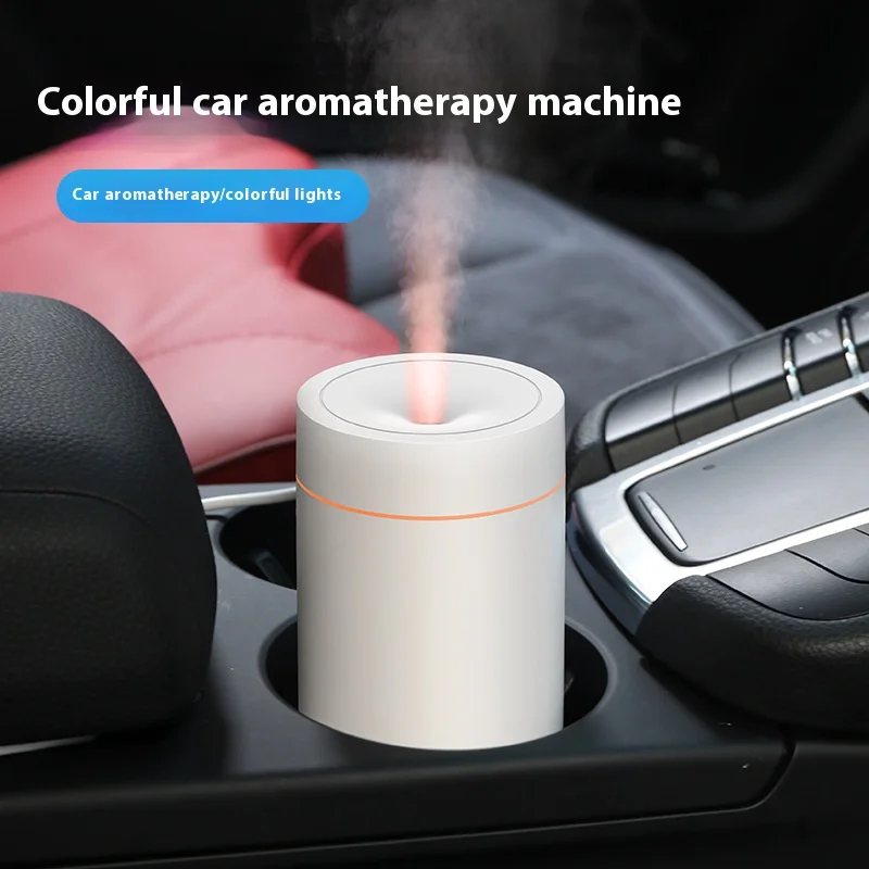 Car Diffuser Wireless Humidifier Auto Air Purifier Aromo Air Freshener with LED Light For Car Aroma Aromatherapy Diffuser