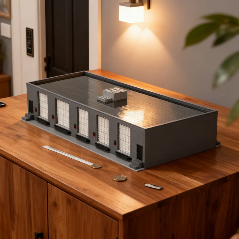 

2538 деталей MOC: Модель грузового склада-городка, конструктор, подарок, креативный коллекционный декор, премиум-класс, для взрослых и детей, для дома и офиса