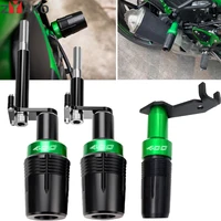 Para Kawasaki Ninja 400 Ninja400 Z400 Z 400 2018-2023 2024 deslizadores de marco de motocicleta almohadilla de choque protección contra caídas deslizador de escape
