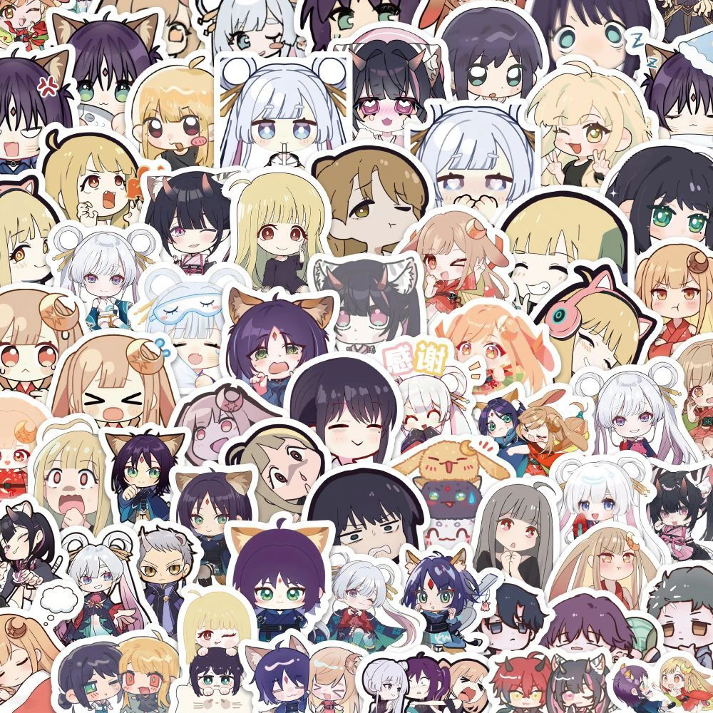 10/30/50/100pcs Cosmic Princess Kaguya Anime Stickers Kawaii  Kaguya Cartoon Sticker Laptop Phone Luggage Yachiyo Runami Decal