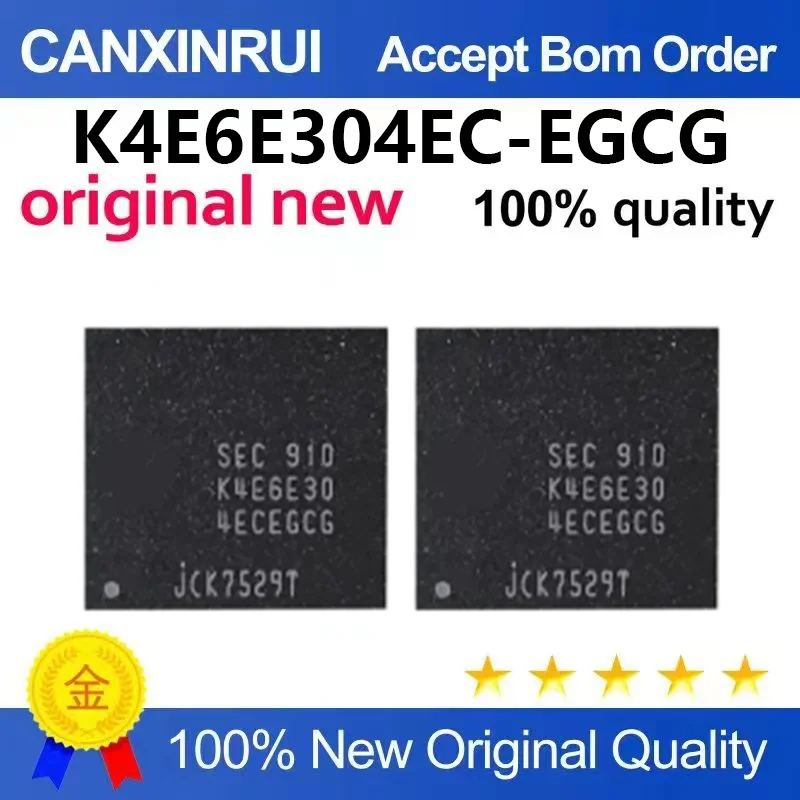 （5pcs-100pcs）Brand new original K4E6E304EC-EGCG 2GB 2133Mhz LPDDR3 chip FBGA-178