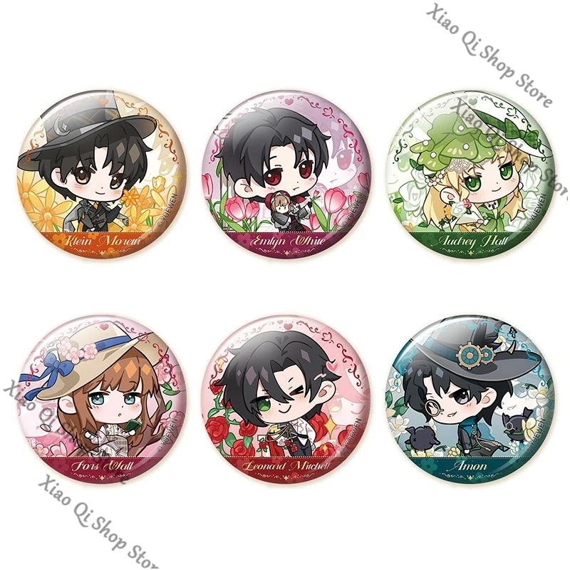 Lord of Mysteries Colorful Realm Series Q version cute 58mm badge Klein Moretti Amon ambitus official Genuine