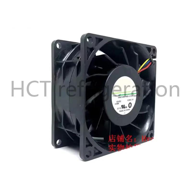 Brand New Original V80E12BS1NB5-07Z04 12VDC 4.54A 4-wire temperature control server fan