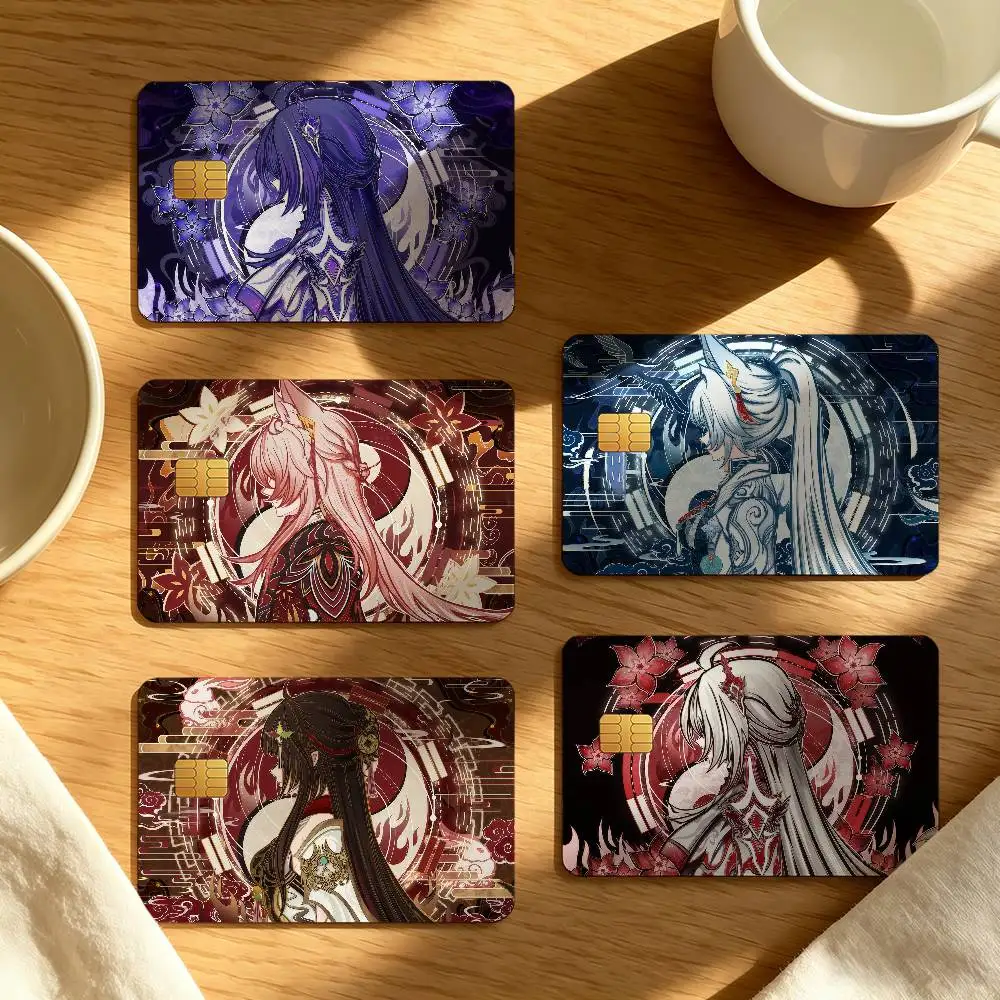 Game Honkai Star Rail Anime Credit Card Stickers Canvas Prints Manga Decor HD