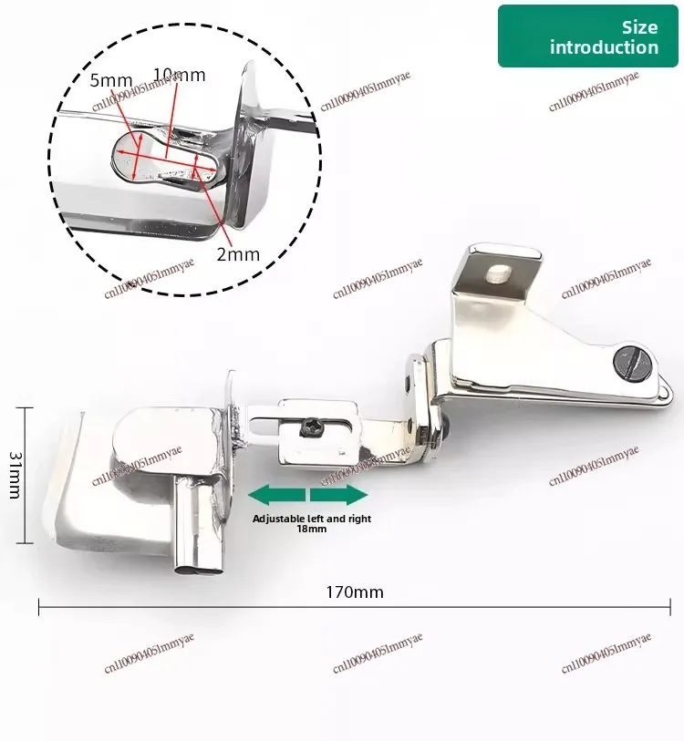 Finished rope drawer industrial sewing machine hemming machine