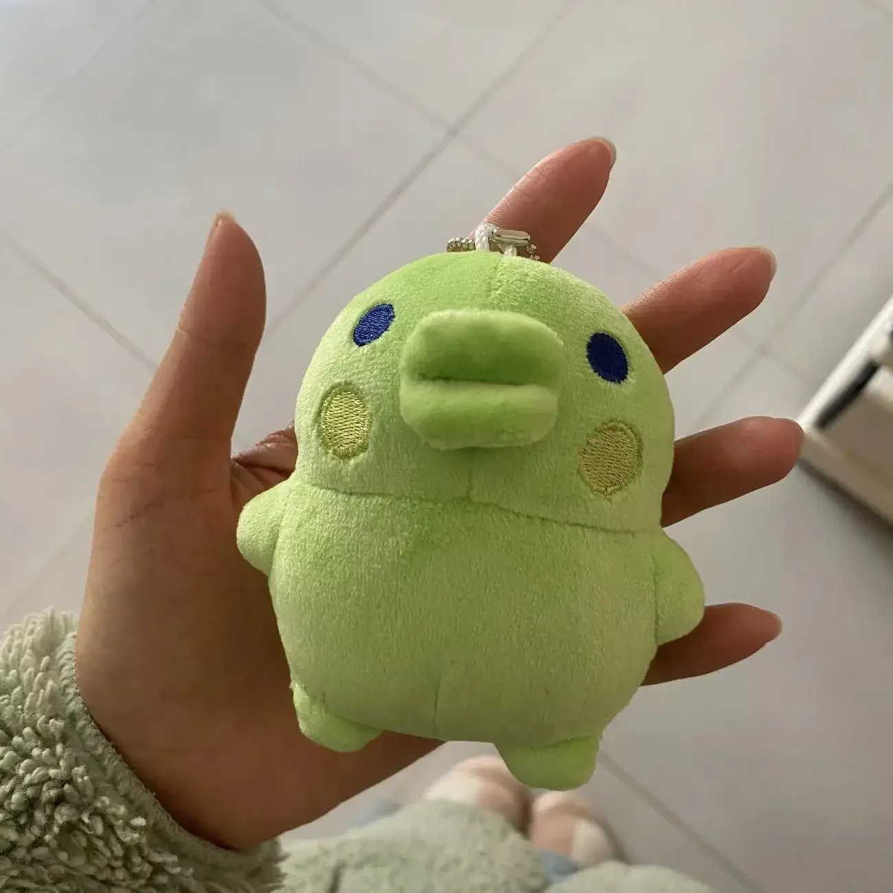 Tamagotchi Anime Mametchi peluche poupée porte-clés Kawaii Mimitchi sac poupée pendentif Kuchipachi dessin animé poupée mignon Girly coeur