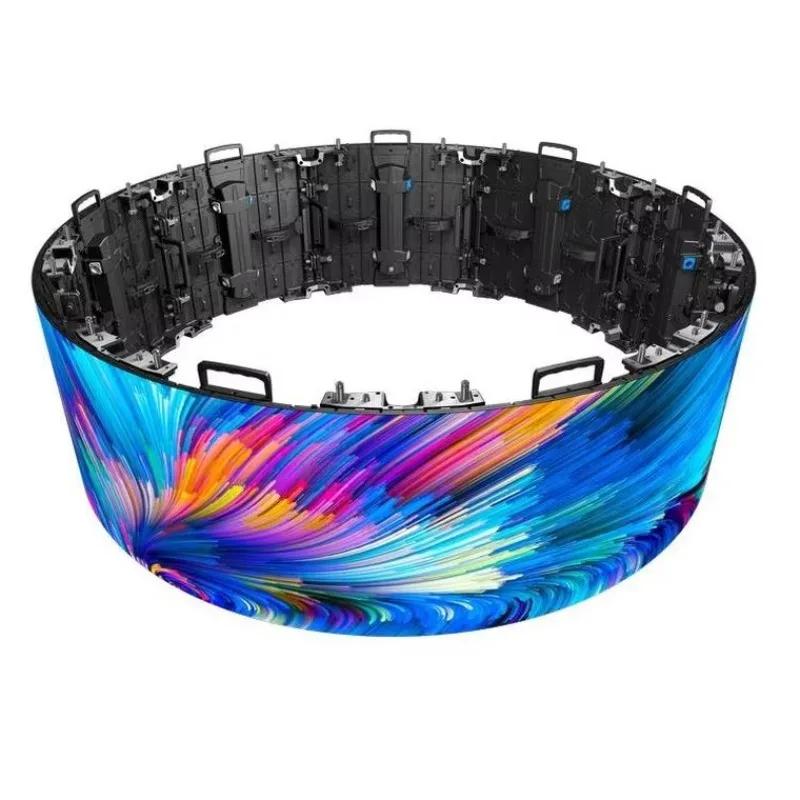 High Quality P3.91 Outdoor Flexible LED Display System China Supply From Trusted Source Quality Backdrop