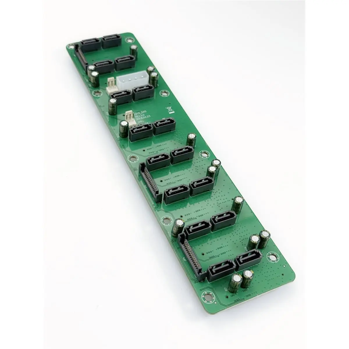 New Electronics PC Server Backplane Hard Disk Expansion Backplane 8XU.2 SFF 8639 SAS 29 Pin for 4pin for Power Supply