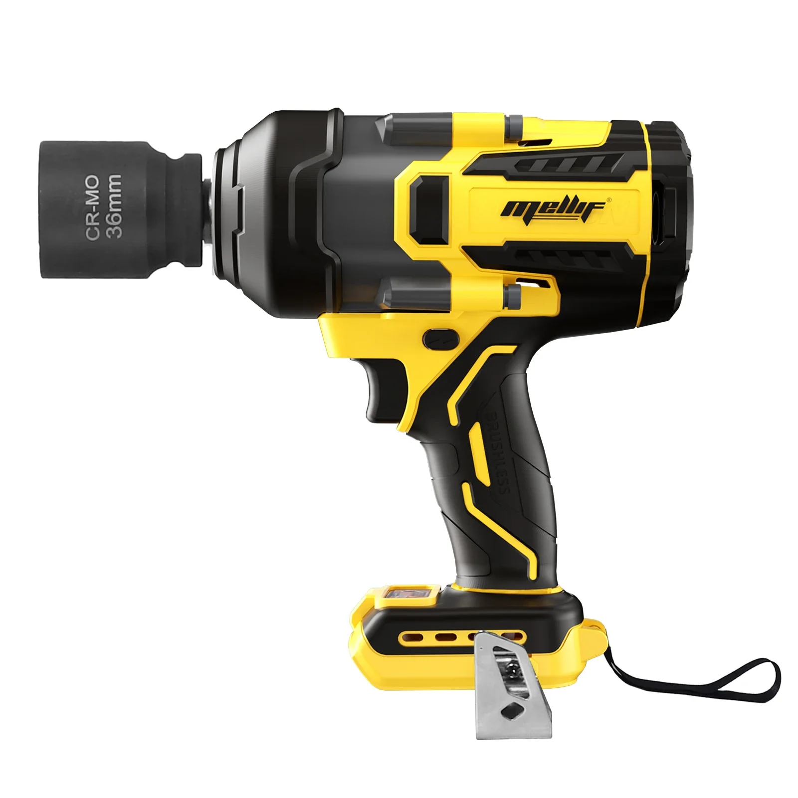 Cordless Impact Wrench Compatible with  18V 20V Battery High Torque Impact Gun, Brushless Power Impact Driver