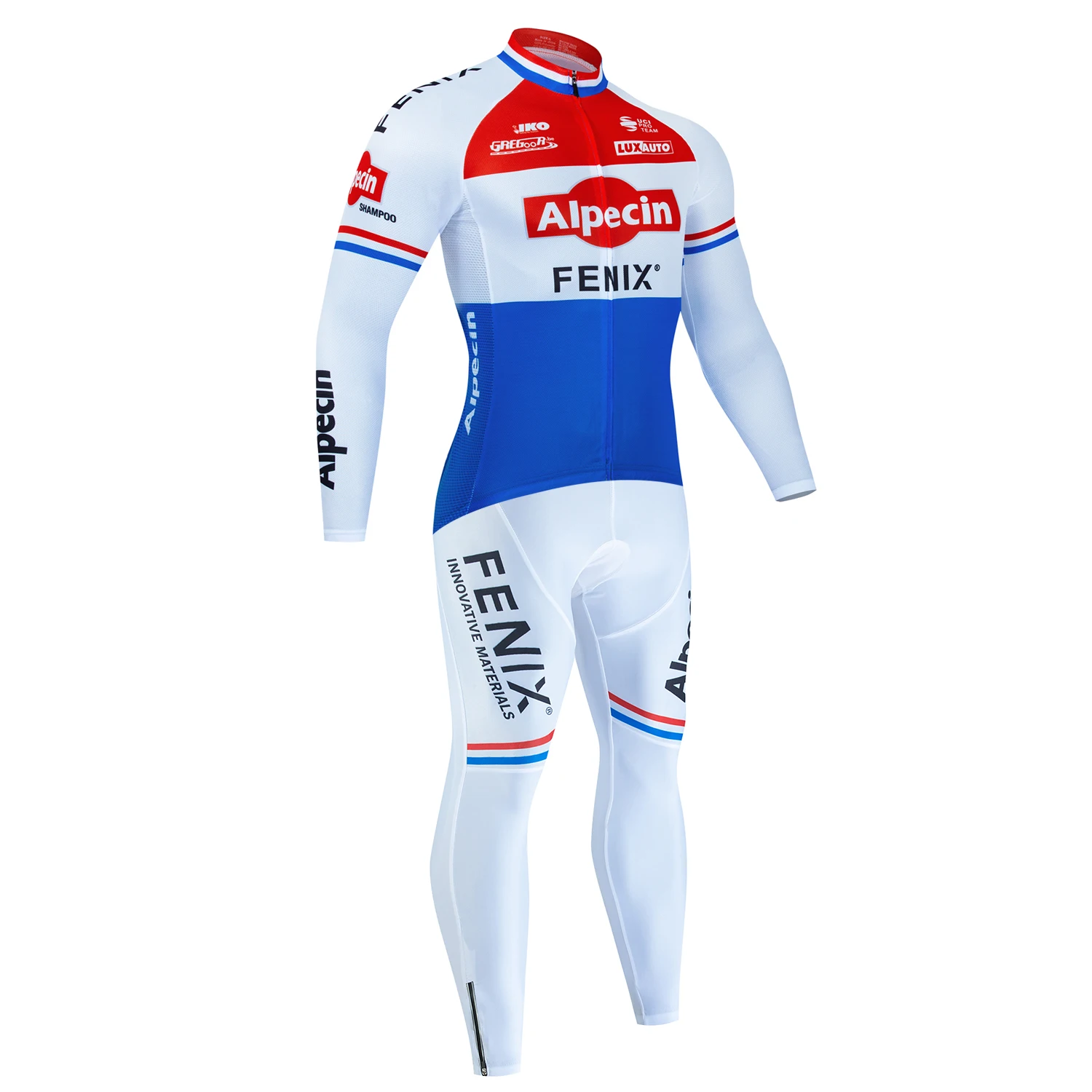 Alpecin Cycling Man Mtb Male Clothing Jerseys Complete 2024 Thermal Jersey Men Bib Men\'s for Bicycle Outfit Set Pants Team Suit