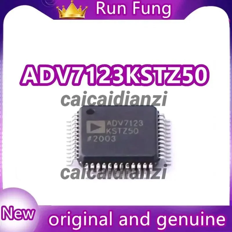 

ADV7123KSTZ50 ADV7123 10-битный цифро-аналоговый преобразователь 3 48-LQFP (7x7) 5 шт./лот, новый, оригинальный