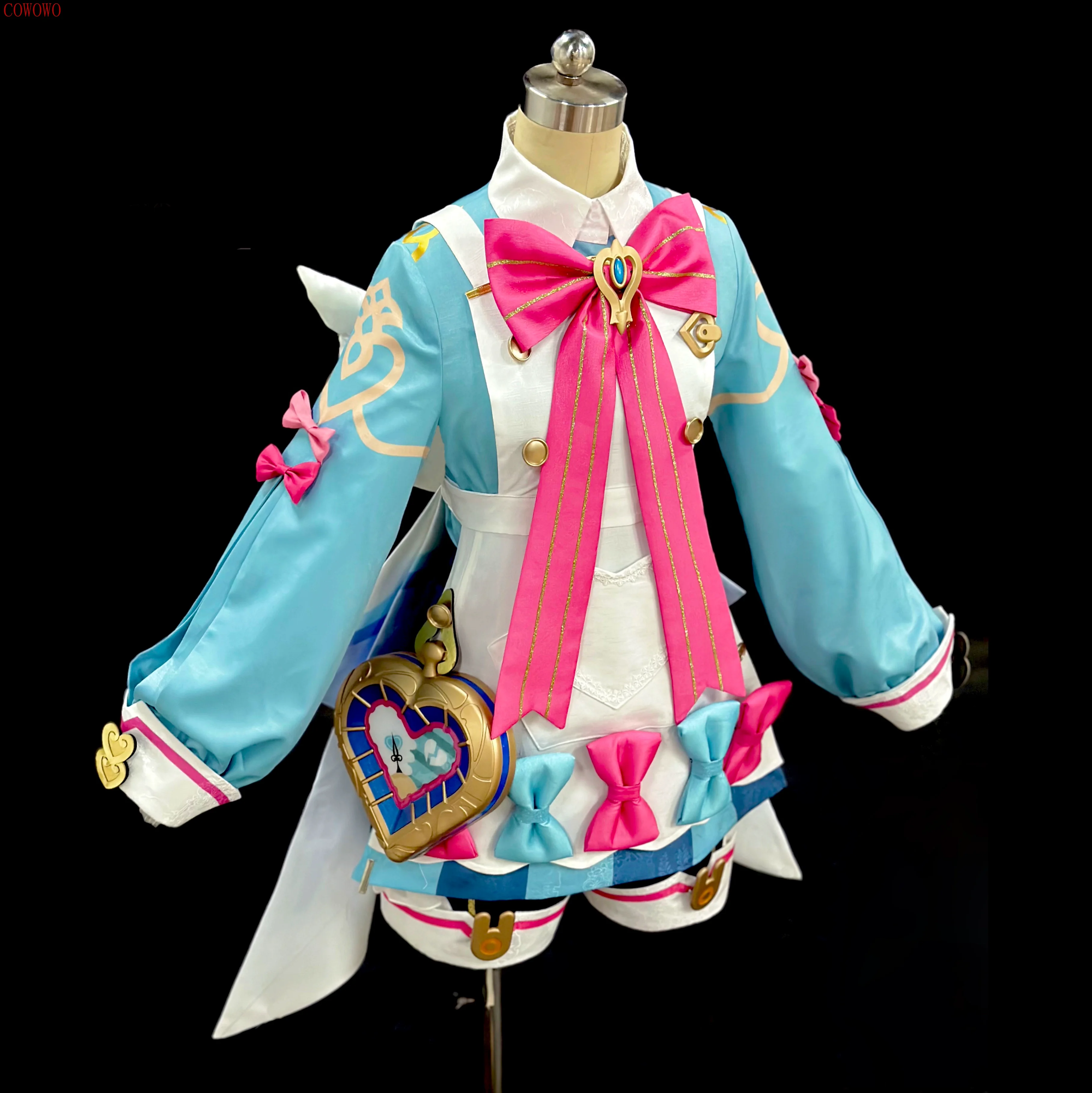 

COWOWO Genshin Impact Fontaine Sigewinne Woman Cosplay Costume Cos Game Anime Party Uniform Hallowen Play Role Clothes Clothing