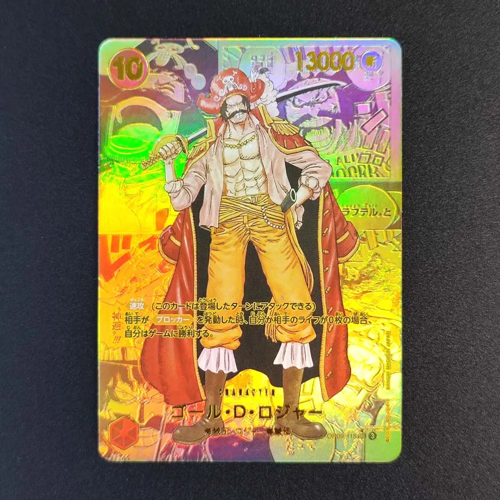 การ์ดสะสมอนิเมะญี่ปุ่นวันพีซ OPCG ปี 2025 มาร์แชล ดี. ทีช แชงค์ส โกล.ดี. โรเจอร์ แชงค์ส มังกี้ ดี. ลูฟี่ การ์ดเกมคลาสสิก