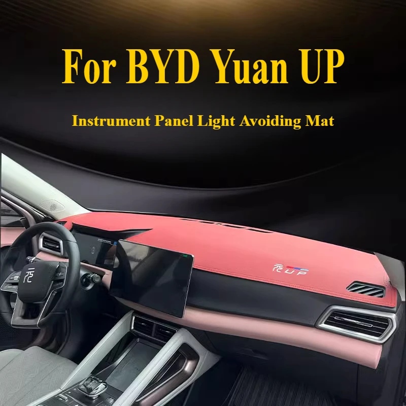 

For BYD Yuan UP Car Dashboard Light Blocking Pad Sun Protection Sunshade Center Console Protective Pad Interior Modification