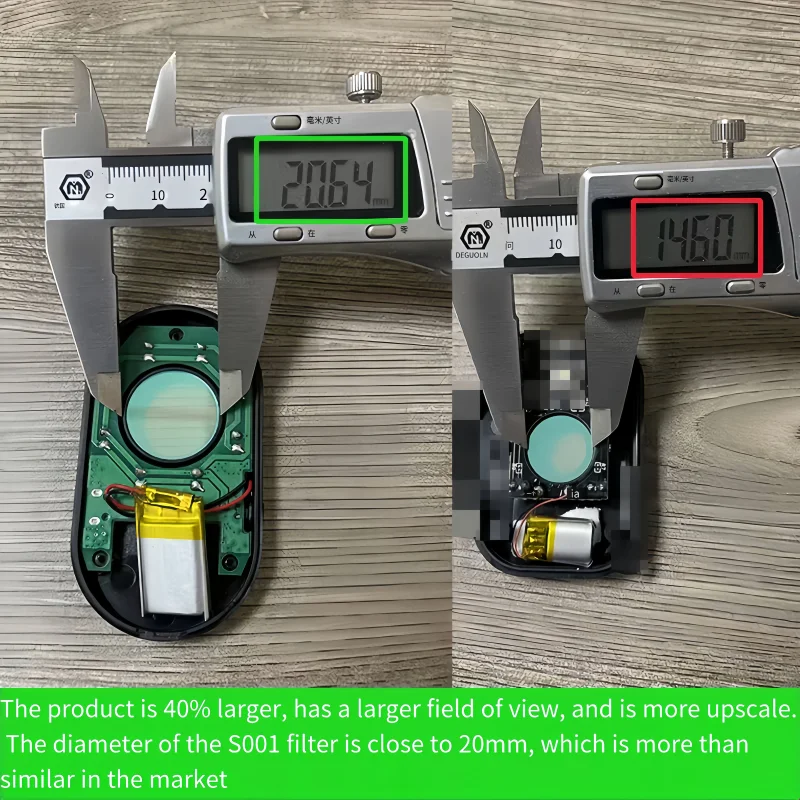 Anti-camera weapon! Infrared camera detection alarm Portable wireless anti-eavesdropping device privacy security protection