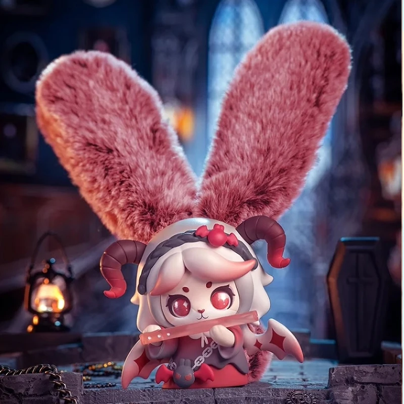 

Trendy Handmade Rabbit Heart Blind Box Toy Genuine Cup Series Desktop Decor Gift For Kids And Friends Cute Playitem For Birthday