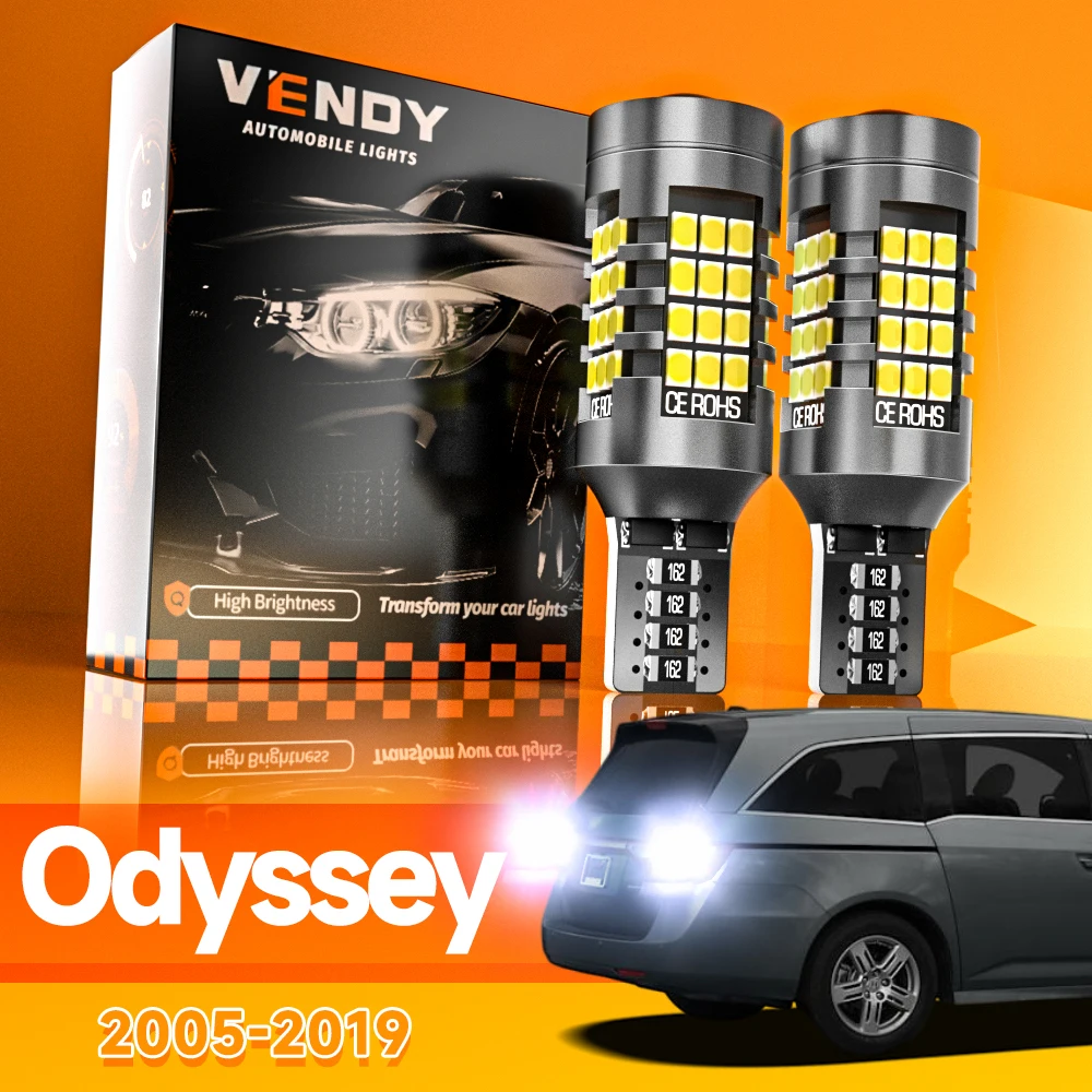 2 stücke Für Honda Odyssey 2005-2019 LED Reverse Licht Backup Lampe 2007 2008 2010 2011 2012 2013 2014 2015 2016 Canbus Zubehör