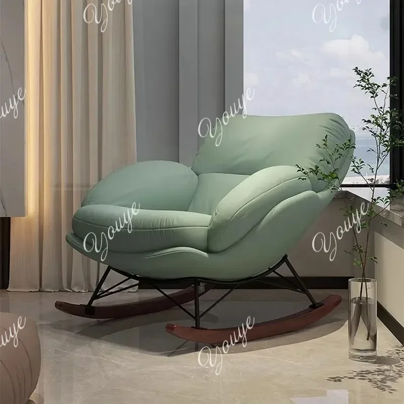 Sillas de Salón de Diseño de Lujo I MX Design, Sillones Reclinables Artísticos, Sillas de Salón, Silla Mecedora para Adultos, Muebles para Dormitorio