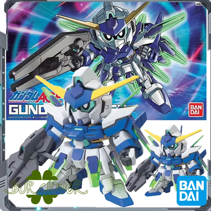 

In stock Bandai Originathe GUNDAML SD BB AGE GUNDAM AGE-FX PVC Anime Figure Assembly Model Toys Collectible Toys Collectible