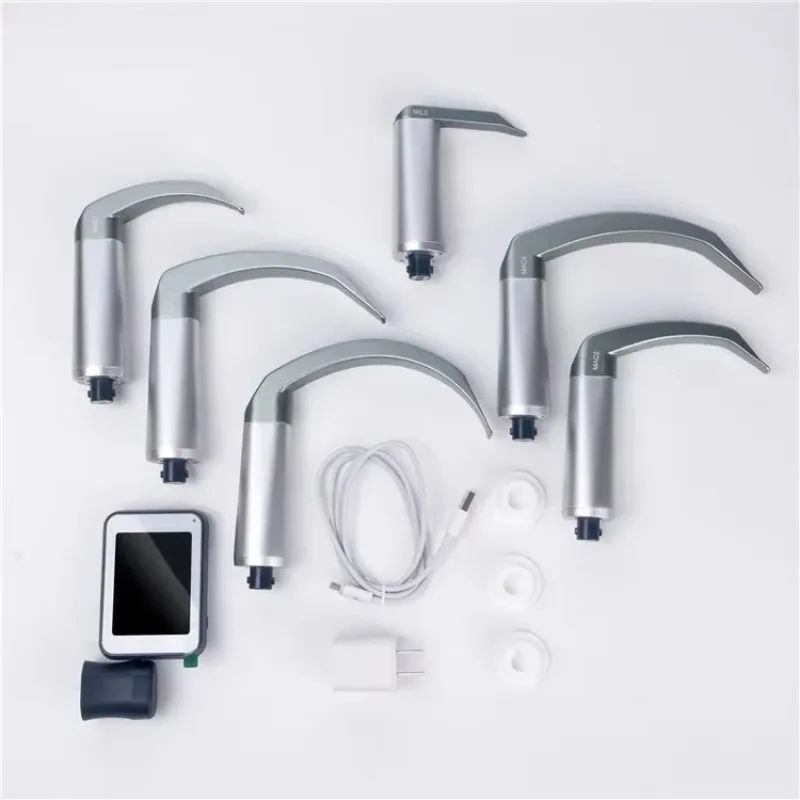 Besdata Portable Reusable Video Laryngoscope Adult Pediatric Intubation System