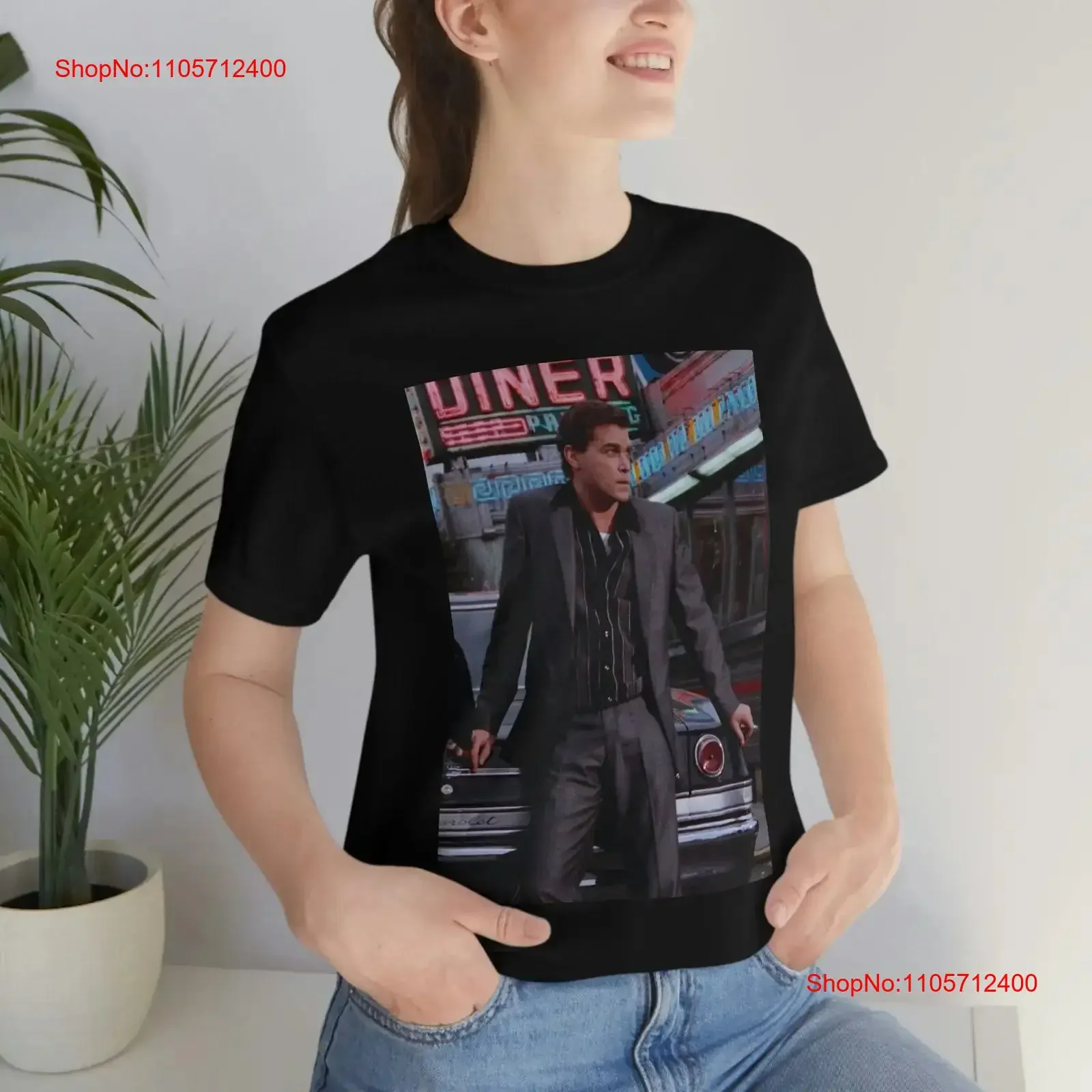 Goodfellas Henry Jersey T Shirt vintage Washed Slightly Versatile Top For Everyday Wear Comfortable homme designer clothes