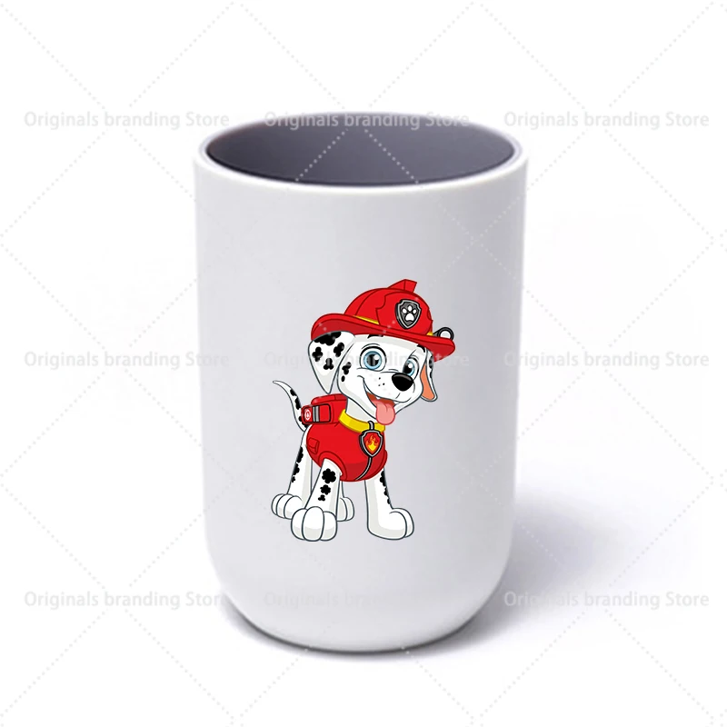 PAW Patrols Water Cup Toothbrush Cup Women Men Cartoon Anime Mouthwash Cup Female Water Cups Birthday Christmas Home Gifts - view 6
