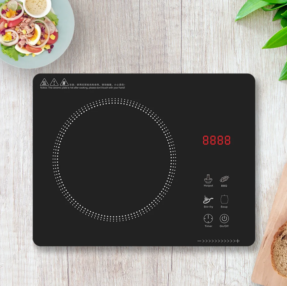 Manufacturing High Quality Intelligent Induction Cookers 2200w With Spare Parts for Home Appliances