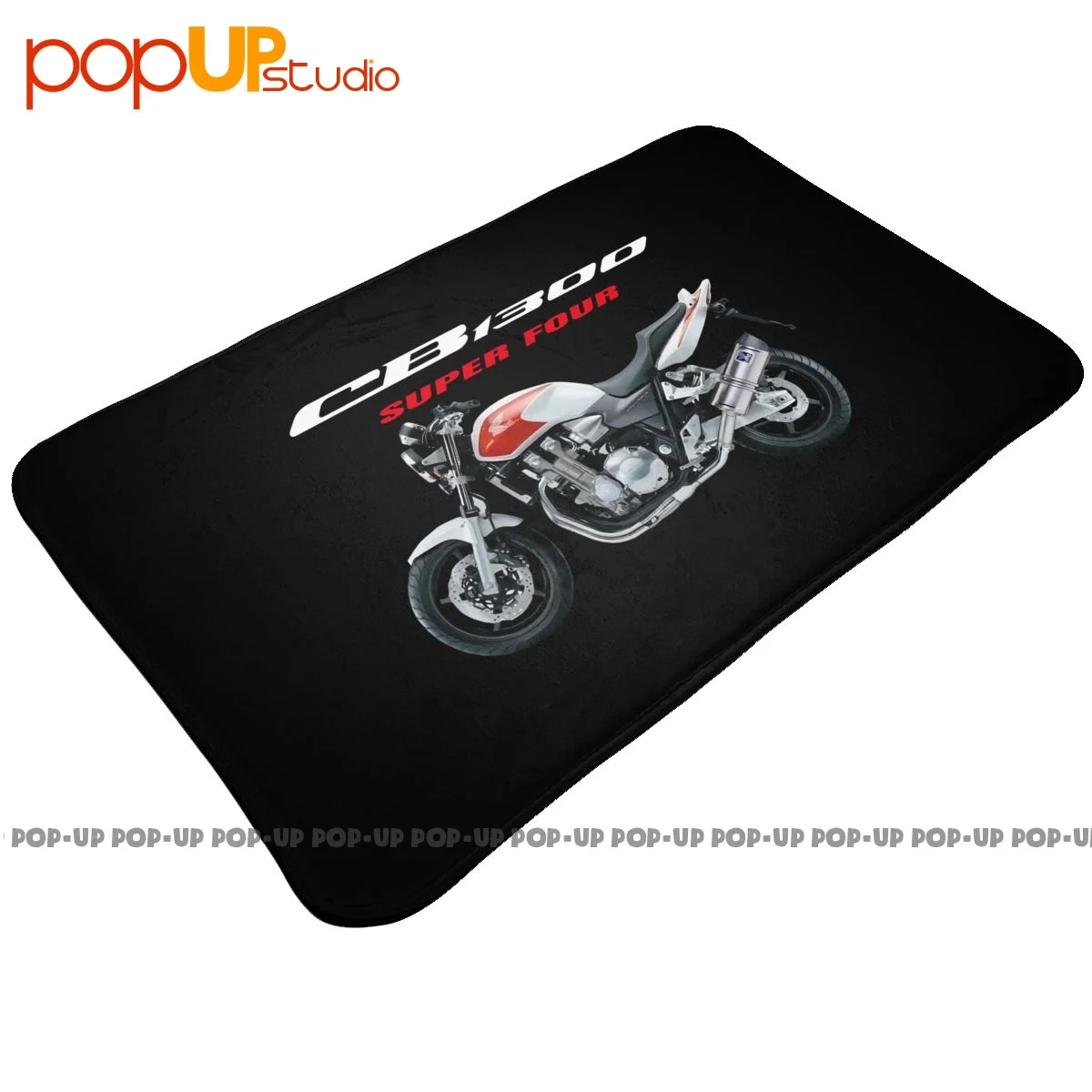 Cb 1300 Super Four Motorcycle Mat Rug Carpet Home Shaggy Antislip Velvet Rug Resist Dirt Mats