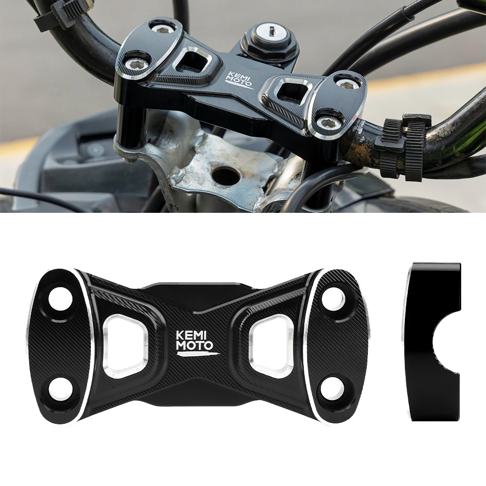 Compatible With Yamaha Raptor 700 2008-2024 Raptor 700R 2009-2024 Handlebar Accessories ATV Handlebar Top Clamps Cover