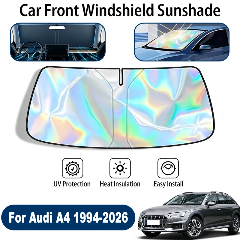 

Windshield Sun Shade For Audi A4 1994-2026 Foldable UV Reflective Front Window Sun Protection Cover Accessories