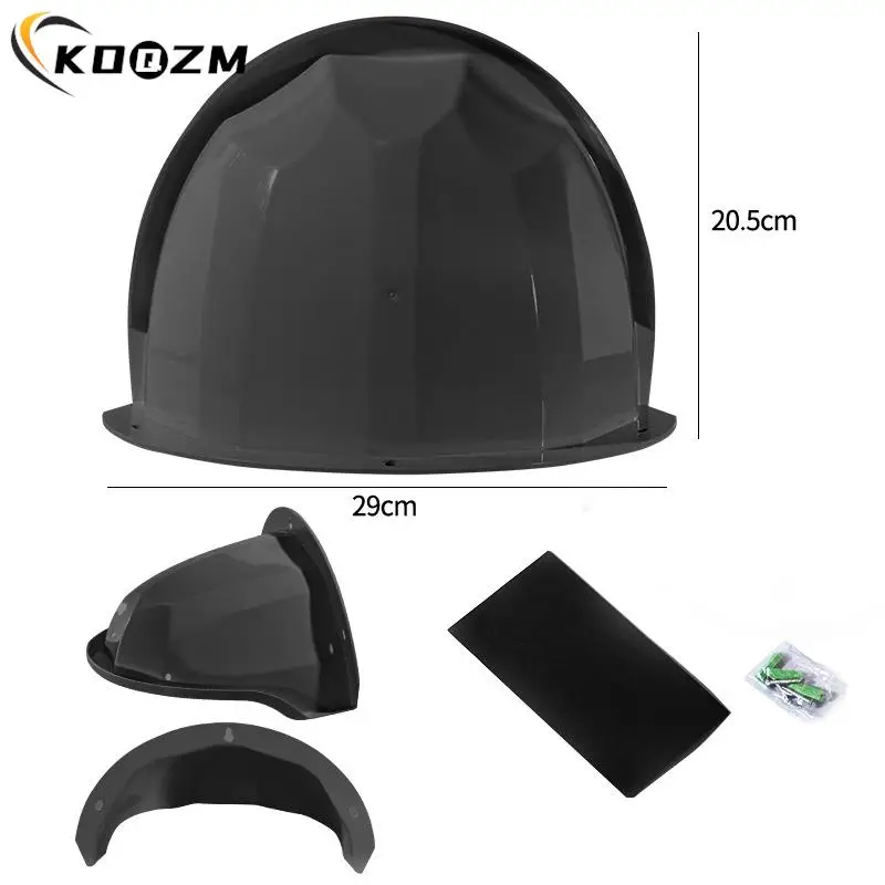 Imagem -03 - Impermeável Rainproof Cover para Câmera de Segurança Capas Protetoras Shield Wall Protection Case Turret Dome Box 1pc