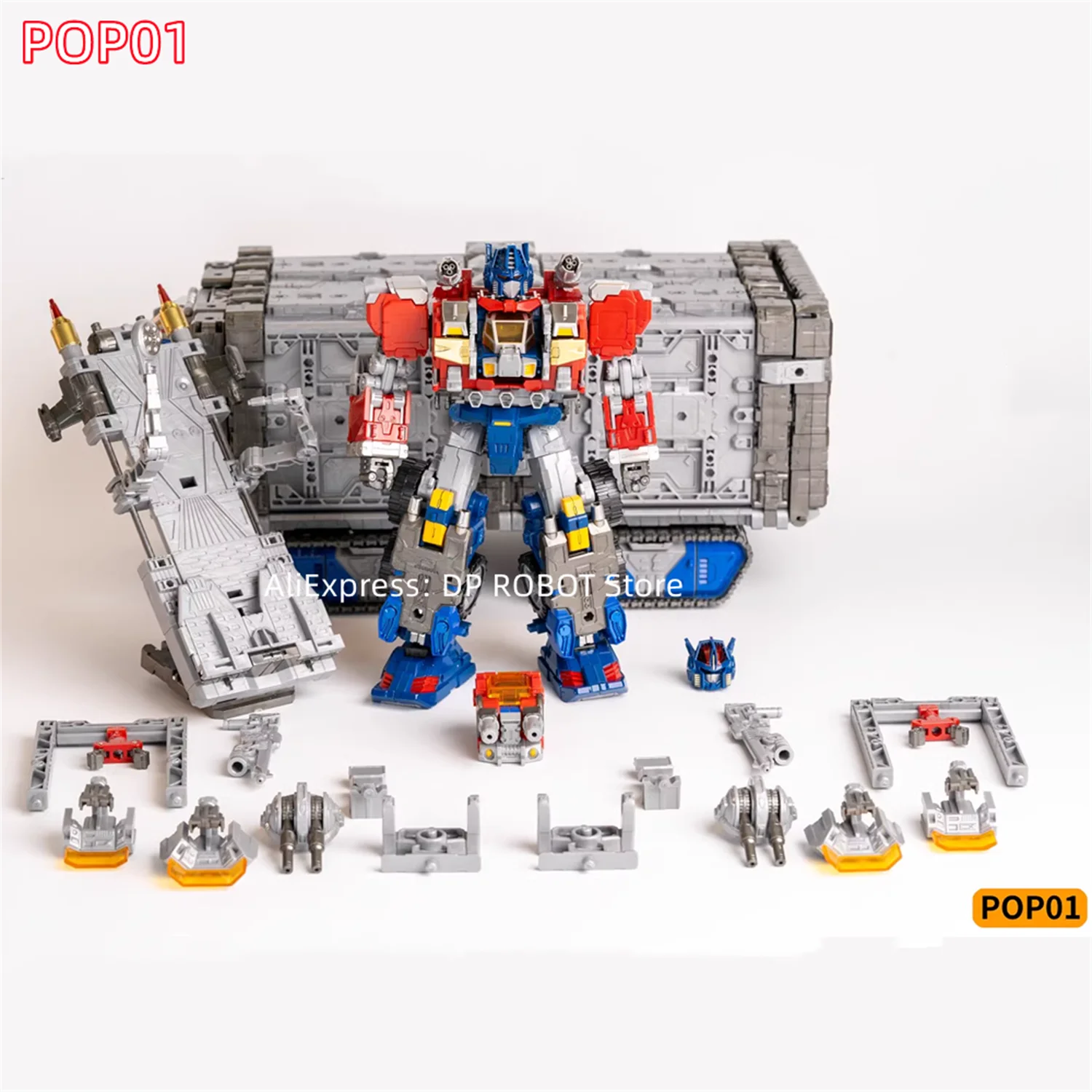 [IN STOCK NOW] Transformation POP01 Diaclone Color Original OP Prime Assembly Action Figure