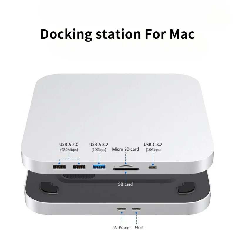 

Hub docking station Hard drive box For Mac mini Mac studio dock M1/M2 HDMI