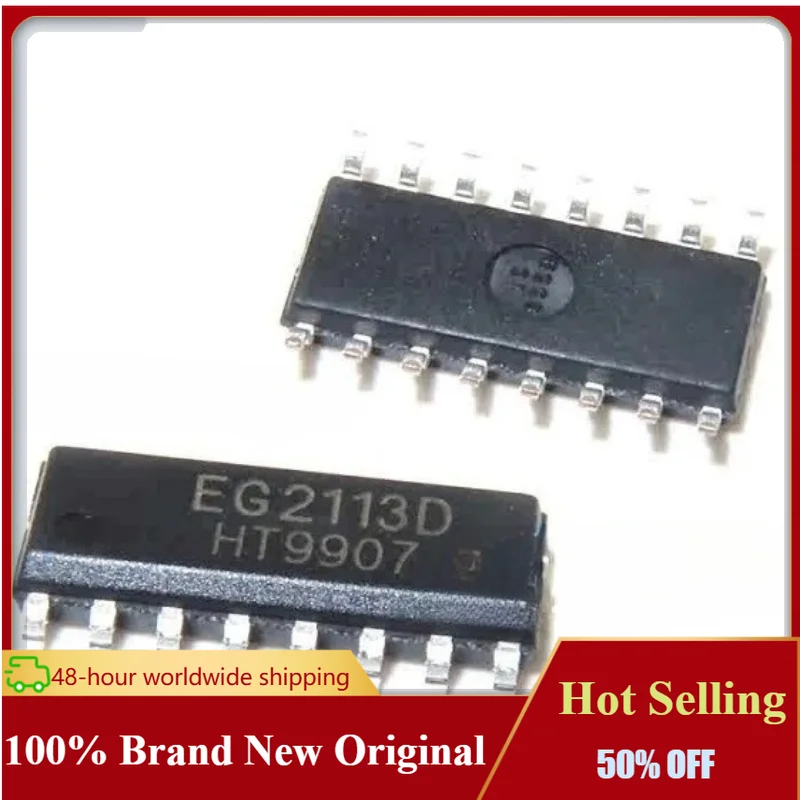 20-100PCS 100% New Original EG2113D SOP-16 Narrow-body SOW-16 Wide-body Driver IC Chip Hot Selling