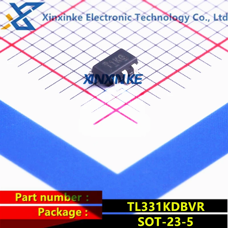 

5PCS TL331KDBVR TL331K Mark: T1KG SOT-23-5 Analog Comparators Sgl Diff COMPARATOR Amplifier ICs Brand New Original