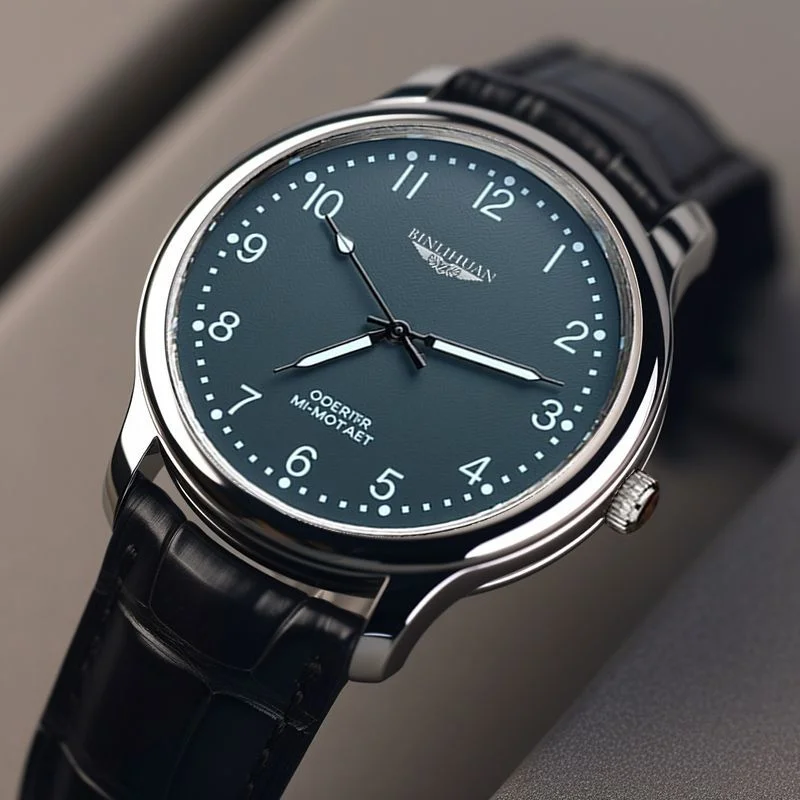 Relógio de quartzo masculino de negócios de luxo marca superior pulseira de couro à prova dwaterproof água bonito relógio de pulso para homem 2025 novo modelo