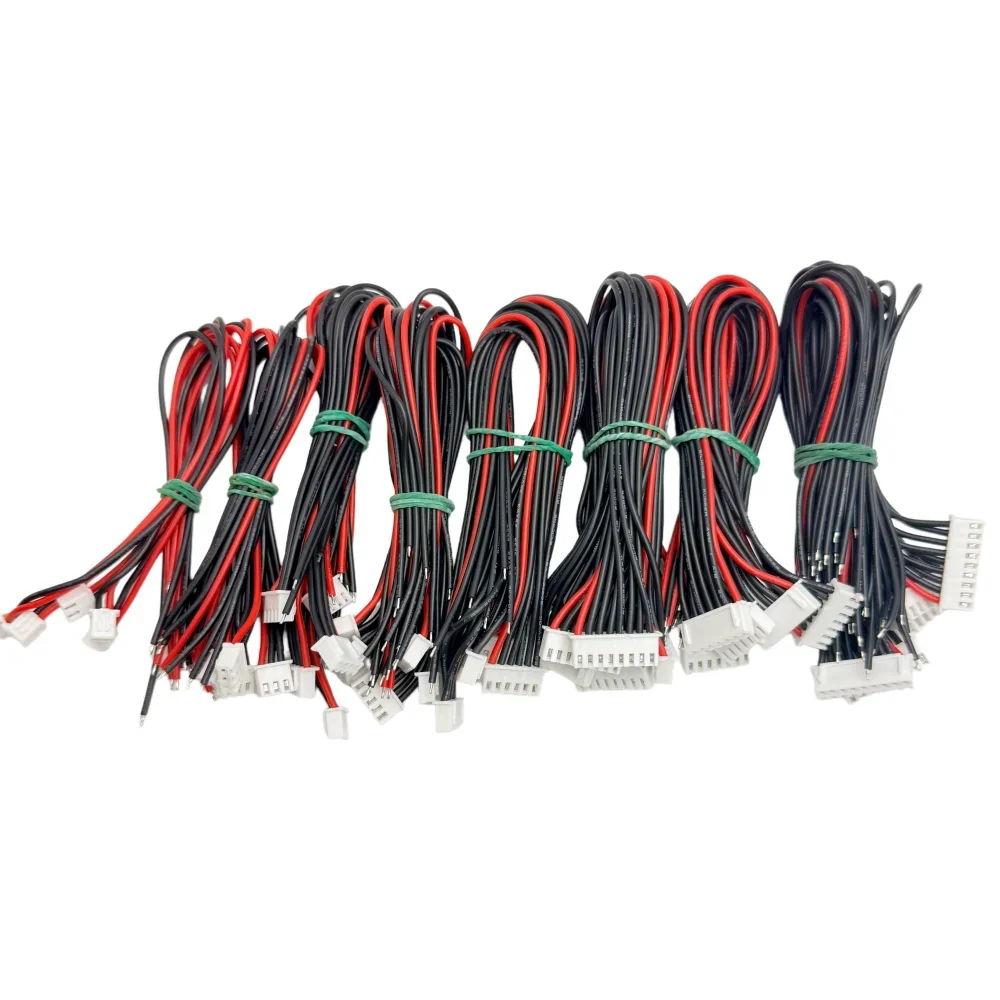 10 Stück XH2.54 1S 2S 3S 4S 5S 6S 7S 8S Lipo Akku Balancer Ladekabel IMAX B6 Stecker 22AWG 20cm 30cm Einzelanschlusskabel – Detail 6