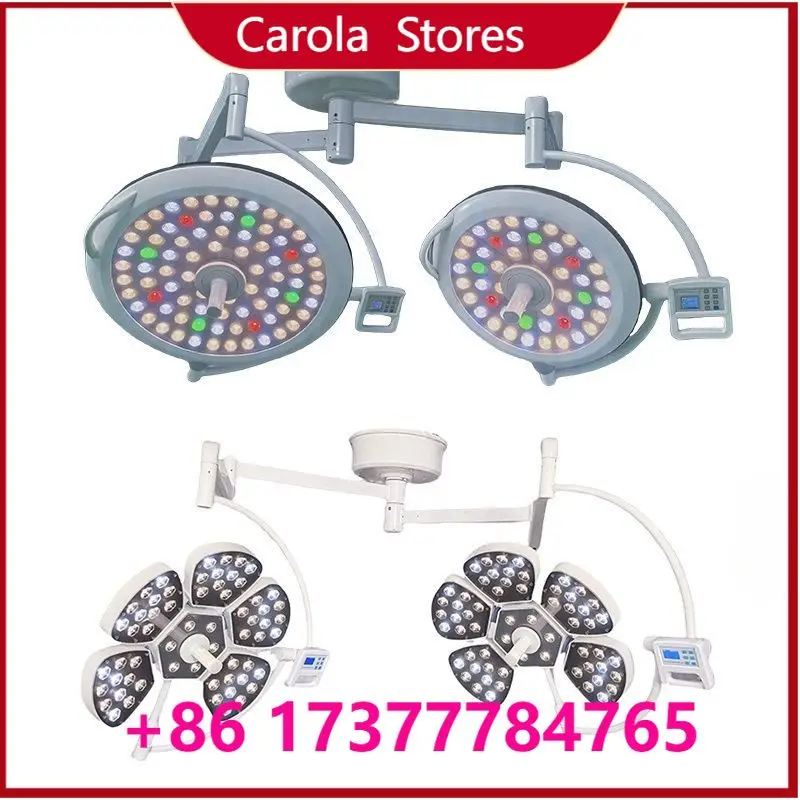 Double Head LED Shadowless Operating Anti-Oxidation Medical Light for Plastic Surgery Pet Clinic Oral