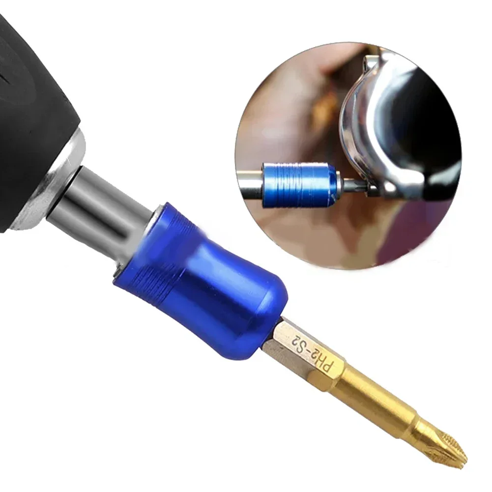 1pc Quick Release Screwdriver Drill Bit Extension Magnetic 1/4 Hex Shank Rod Screwdriver Bit Holder 60/100/150mm Adapter Rod