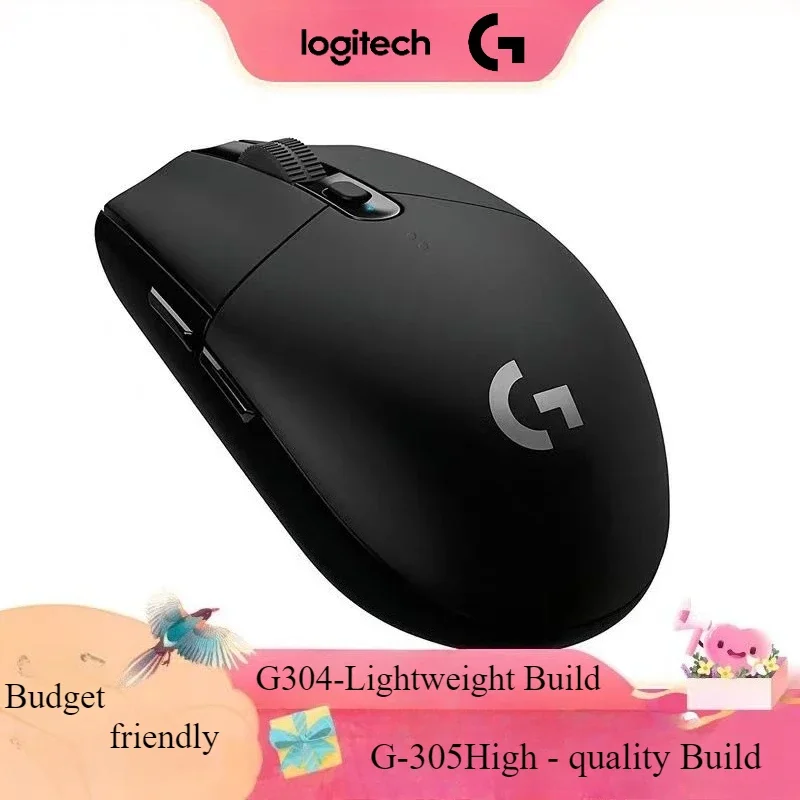 

Игровая мышь Logitech G305 G304, простая настройка Plug-and-Play для начинающих и опытных геймеров