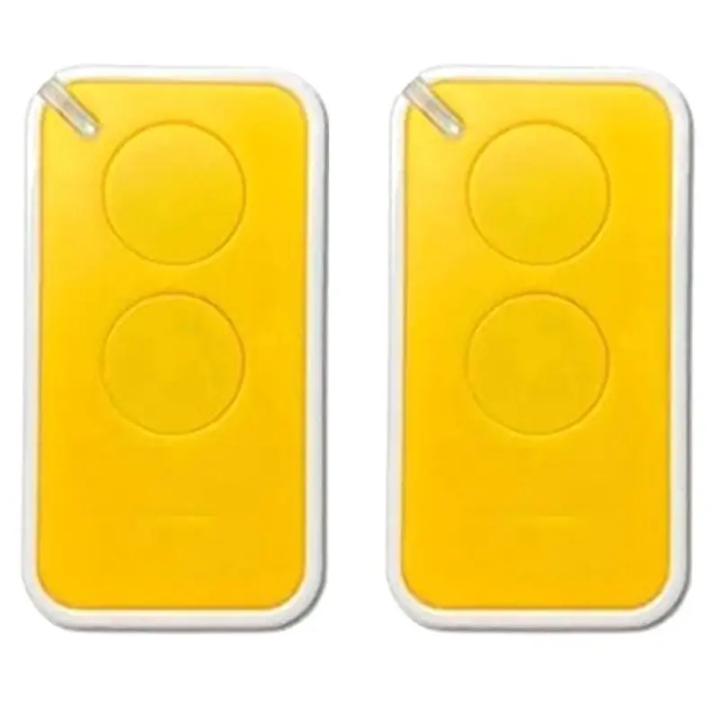 

【BRILLIANT 】2X For NICE Universal Garage Remote Control 433.92Mhz 2-Channel Rolling Code B
