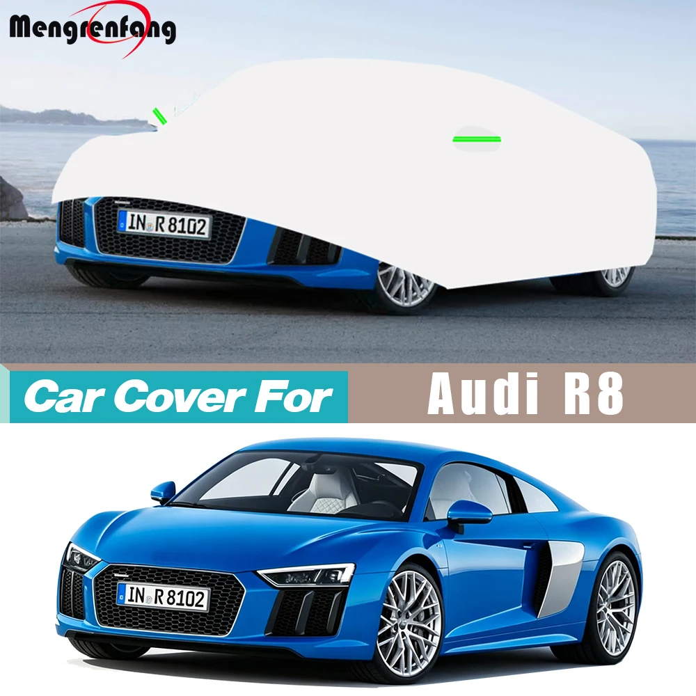 Car Cover For Audi R8 2007-2027 Auto Outdoor Sun Shade Rain Snow Wind Scratch Prevent Cover Dustproof