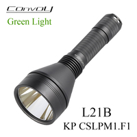 Convoy L21B Flashligt with KP CSLPM1.F1 Green Light High Power 21700 Torch Flash Light Long Range Linterna Led Lanterna Lamp