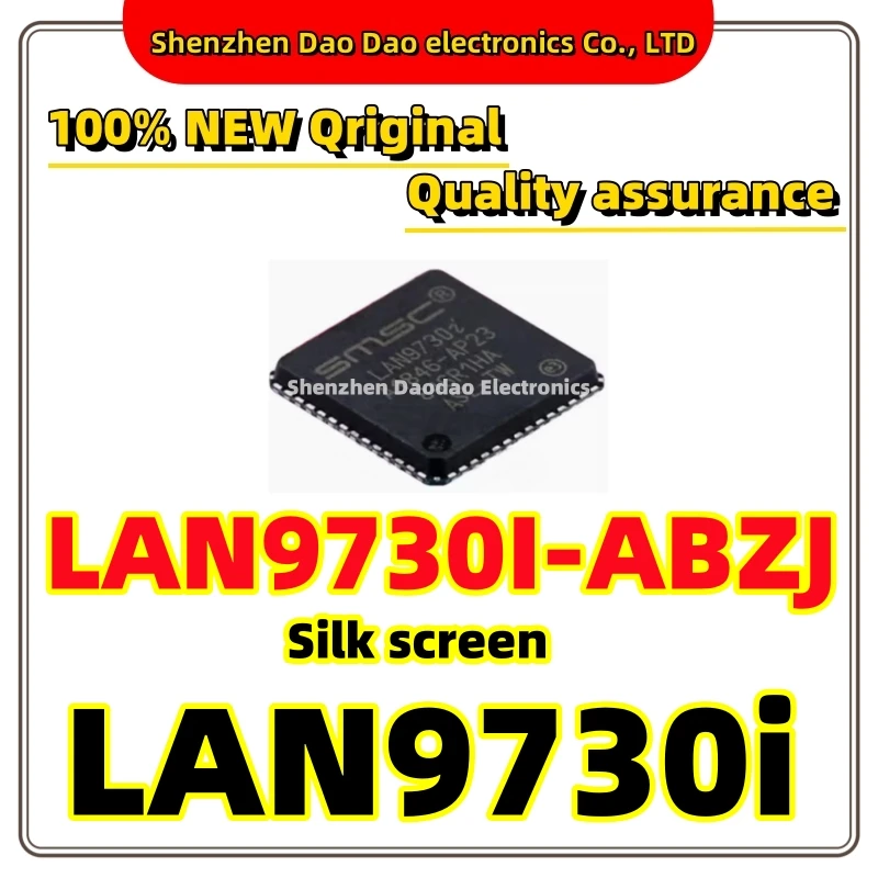 

LAN9730I-ABZJ Silk screen LAN9730I QFN-56 Ethernet controller IC chip new original