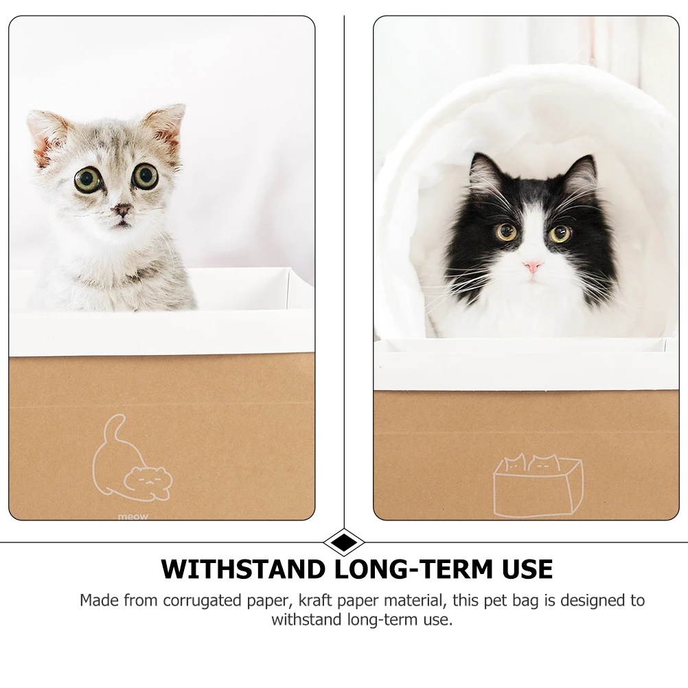 

1 Set Household Scratching Board Pet Sleeping Nest For Kitten Puppy Durable Kraft Paper Foldable Design Comfortable Dog Bed Cat