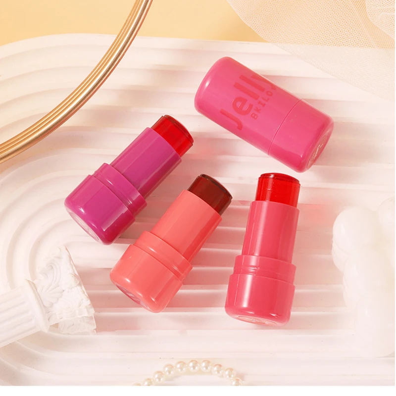 Original Milk Jelly Blush Stick  3-in-1 Facial Cheek Stick Moisturizing Flash Lip Gloss Makeup Eye Face Rouge Lasting Brightens