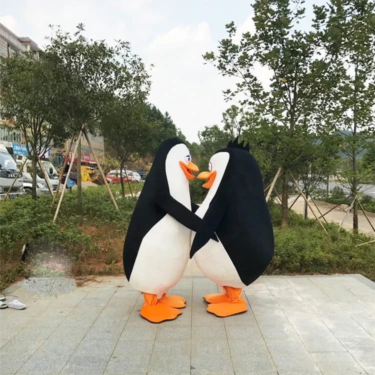 

Animal Penguin Cartoon Character Mascot Costume Cosplay Advertising Ceremony Fancy Dress Birthday Party Carnival Perform Props