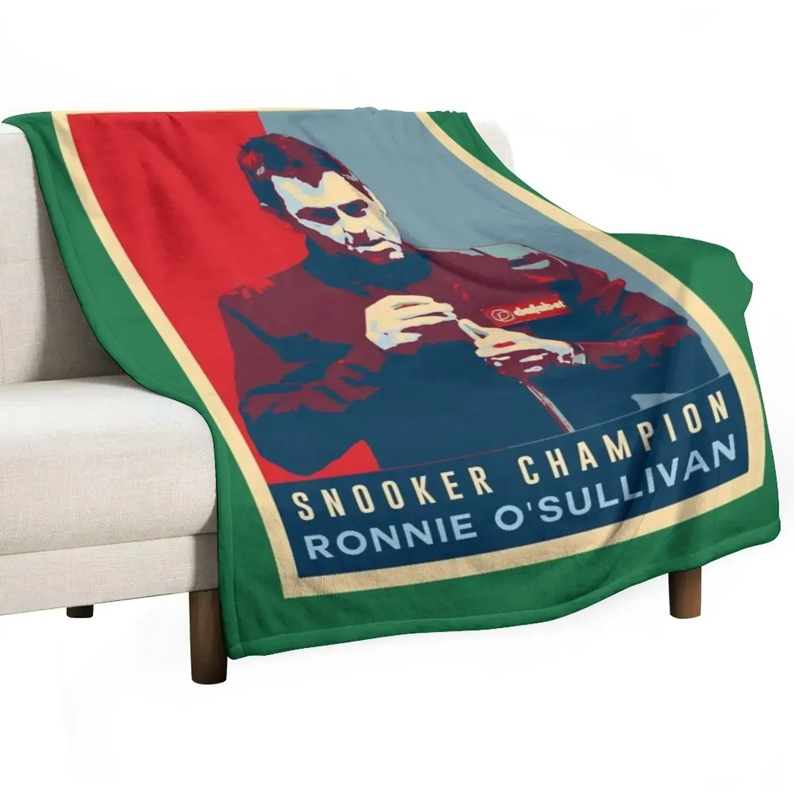 Ronnie osullivan Snooker Champion Throw Blanket Polar Thermal blankets and throws Blankets