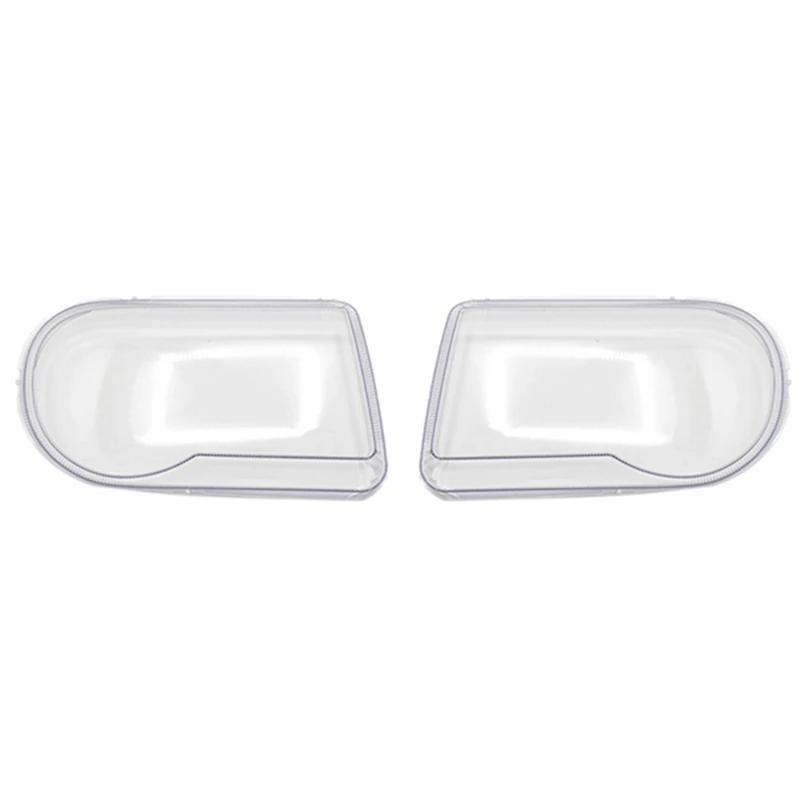 2 Pcs Car Headlight Transparent Lens Cover Replacement For Chrysler 300C 2007-2010, Left & Right